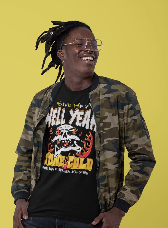 Load image into Gallery viewer, Stone Cold Steve Austin Natural Born Hellraiser T-shirt by EWS | Extreme Wrestling Shirts