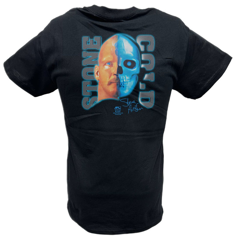 Load image into Gallery viewer, Stone Cold Steve Austin Other Side Skull Face T-shirt by EWS | Extreme Wrestling Shirts