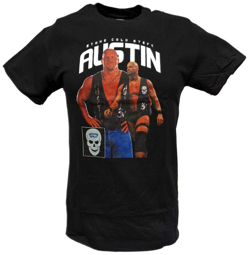 Load image into Gallery viewer, Stone Cold Steve Austin Walkout Mens Black T-shirt by EWS | Extreme Wrestling Shirts