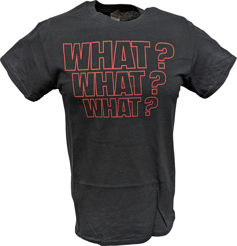 Load image into Gallery viewer, Stone Cold Steve Austin What? Mens Black T-shirt by WWE | Extreme Wrestling Shirts