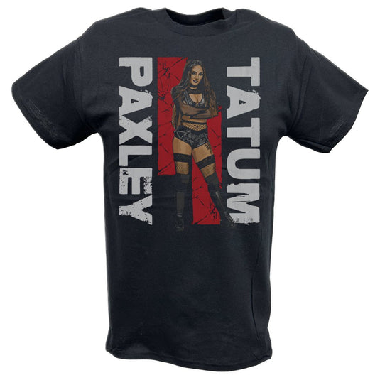 Tatum Paxley Pose Black T-shirt by EWS | Extreme Wrestling Shirts