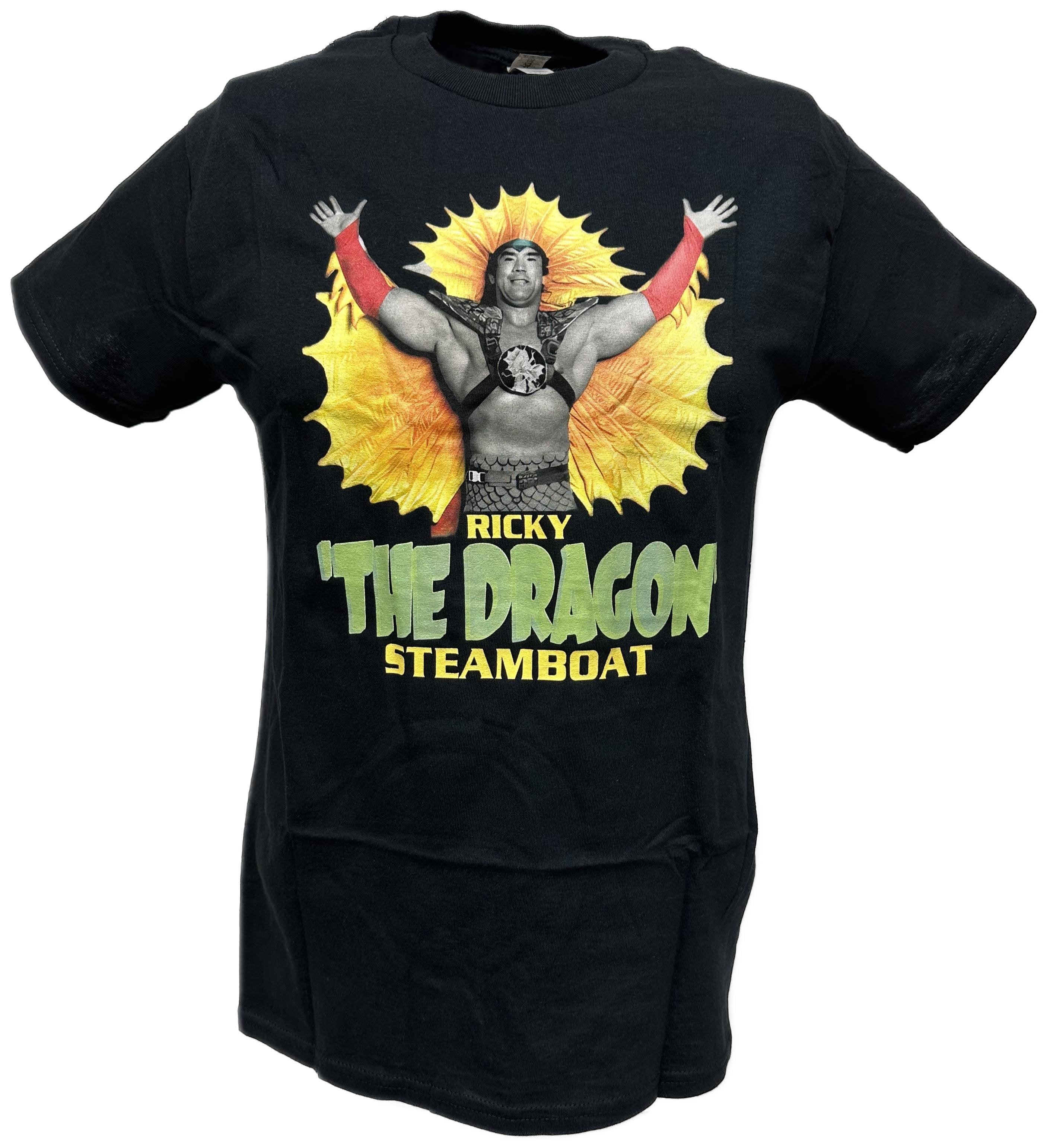 The Dragon Ricky Steamboat Legend Mens Black T-shirt – Extreme