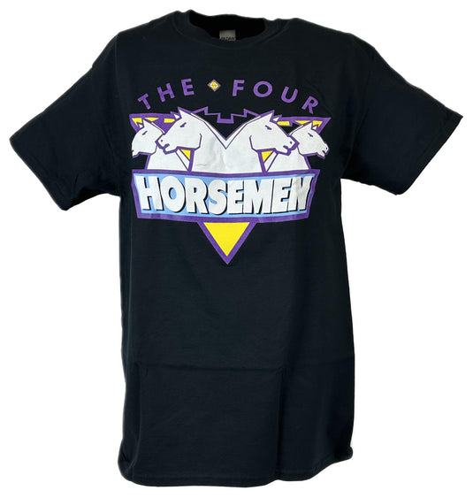 The Four Horsemen WCW Mens Black T-shirt Sports Mem, Cards & Fan Shop > Fan Apparel & Souvenirs > Wrestling by WWE | Extreme Wrestling Shirts
