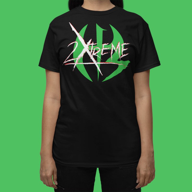 Load image into Gallery viewer, The Hardy Boyz 2 Xtreme Is Not Mood Lifestyle Matt Jeff T-shirt by EWS | Extreme Wrestling Shirts