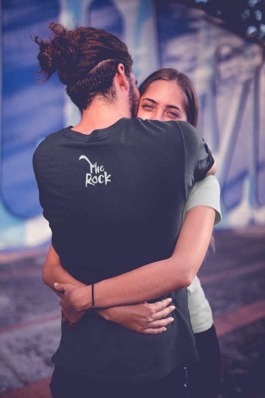 Load image into Gallery viewer, The Rock Blue Brahma Bull Logo Mens Black T-shirt Sports Mem, Cards & Fan Shop > Fan Apparel & Souvenirs > Wrestling by Hybrid Tees | Extreme Wrestling Shirts