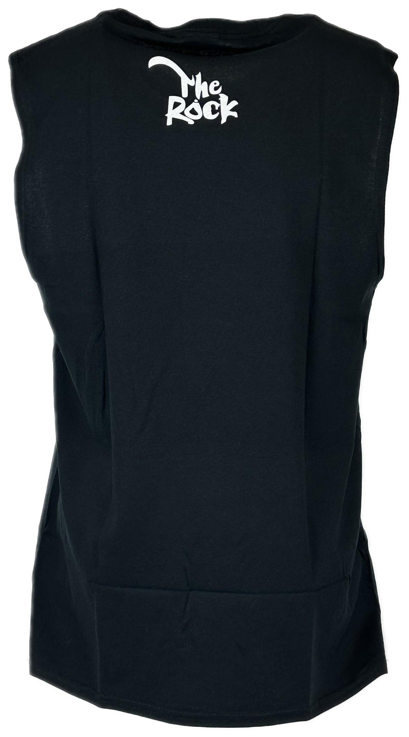 Load image into Gallery viewer, The Rock Blue Brahma Bull Sleeveless Black Muscle T-shirt Sports Mem, Cards & Fan Shop > Fan Apparel & Souvenirs > Wrestling by EWS | Extreme Wrestling Shirts