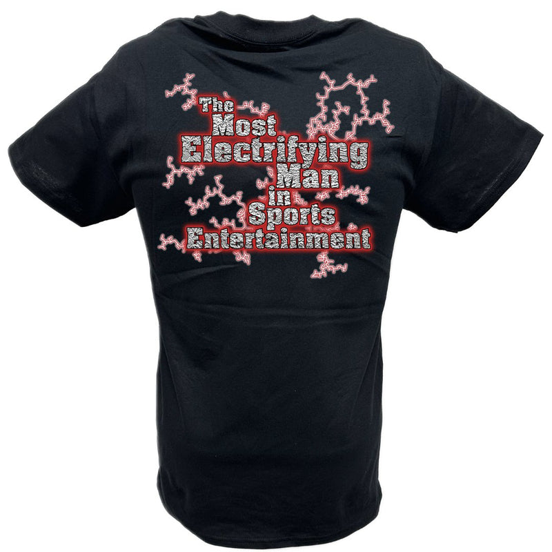 Load image into Gallery viewer, The Rock Most Electrifying Man in Sports Entertainment T-shirt by EWS | Extreme Wrestling Shirts
