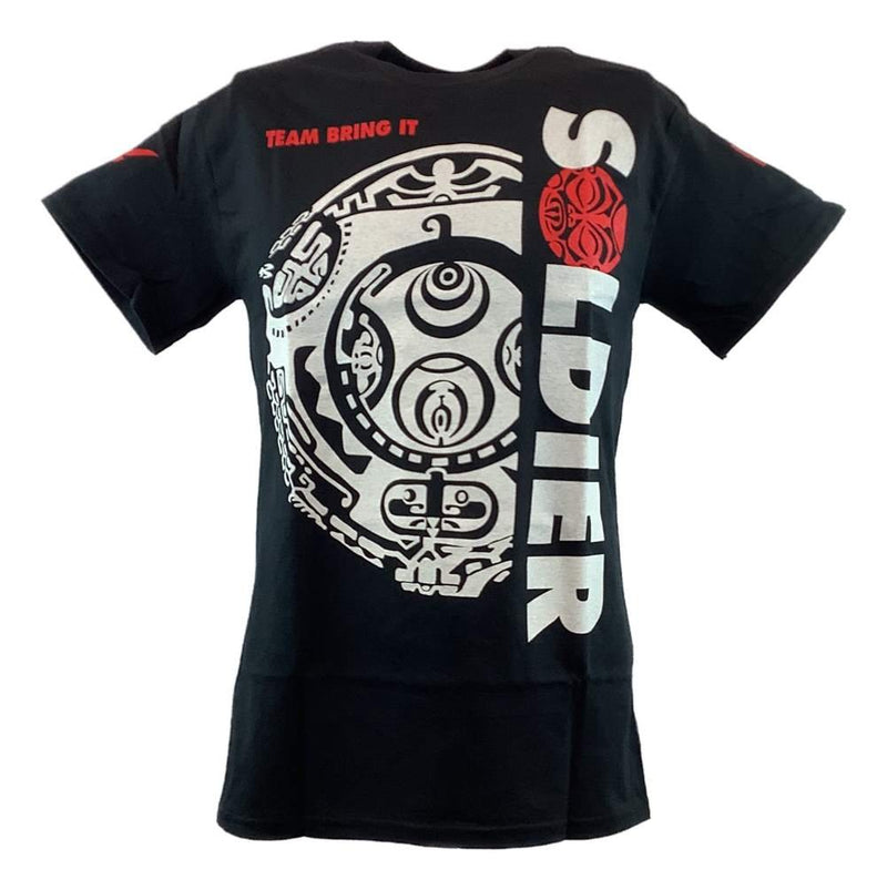 Load image into Gallery viewer, The Rock Push the Pace Team Bring It Mens Black T-shirt Sports Mem, Cards & Fan Shop > Fan Apparel & Souvenirs > Wrestling by Hybrid Tees | Extreme Wrestling Shirts