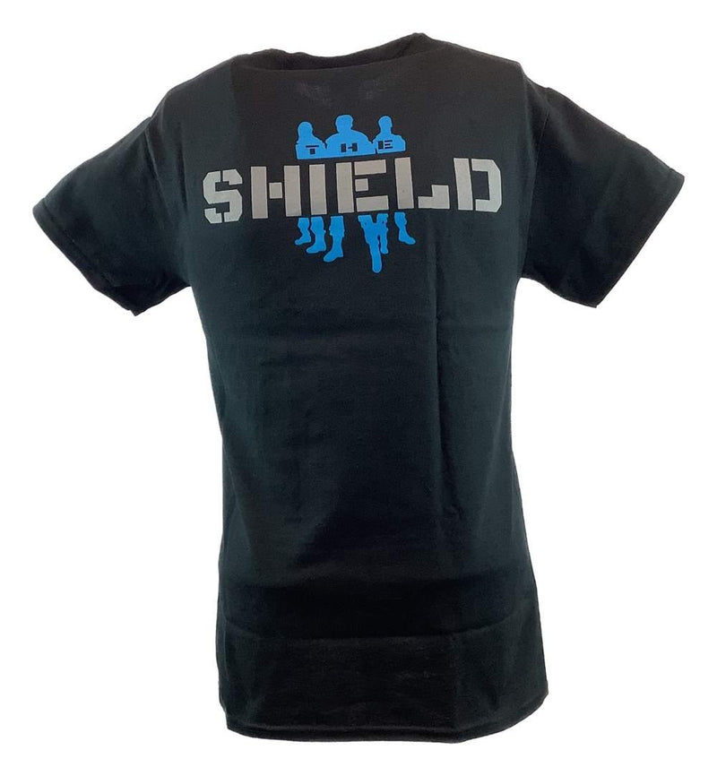 Load image into Gallery viewer, The Shield Hounds of Justice Mens Black T-shirt Sports Mem, Cards & Fan Shop > Fan Apparel & Souvenirs > Wrestling by Hybrid Tees | Extreme Wrestling Shirts