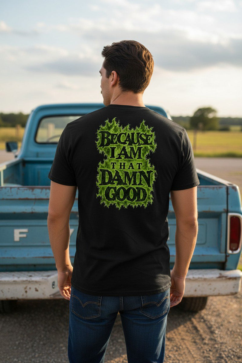 Load image into Gallery viewer, Triple H I Am The Game That Damn Good Mens Black T-shirt by EWS | Extreme Wrestling Shirts