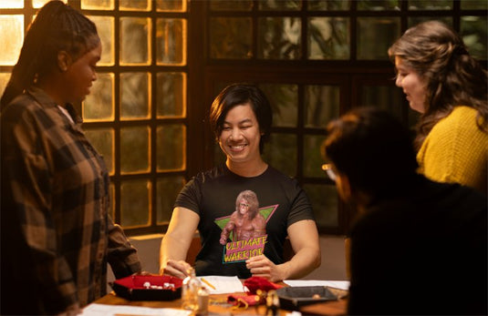 Ultimate Warrior Flex Pose Mens Black T-shirt Sports Mem, Cards & Fan Shop > Fan Apparel & Souvenirs > Wrestling by EWS | Extreme Wrestling Shirts