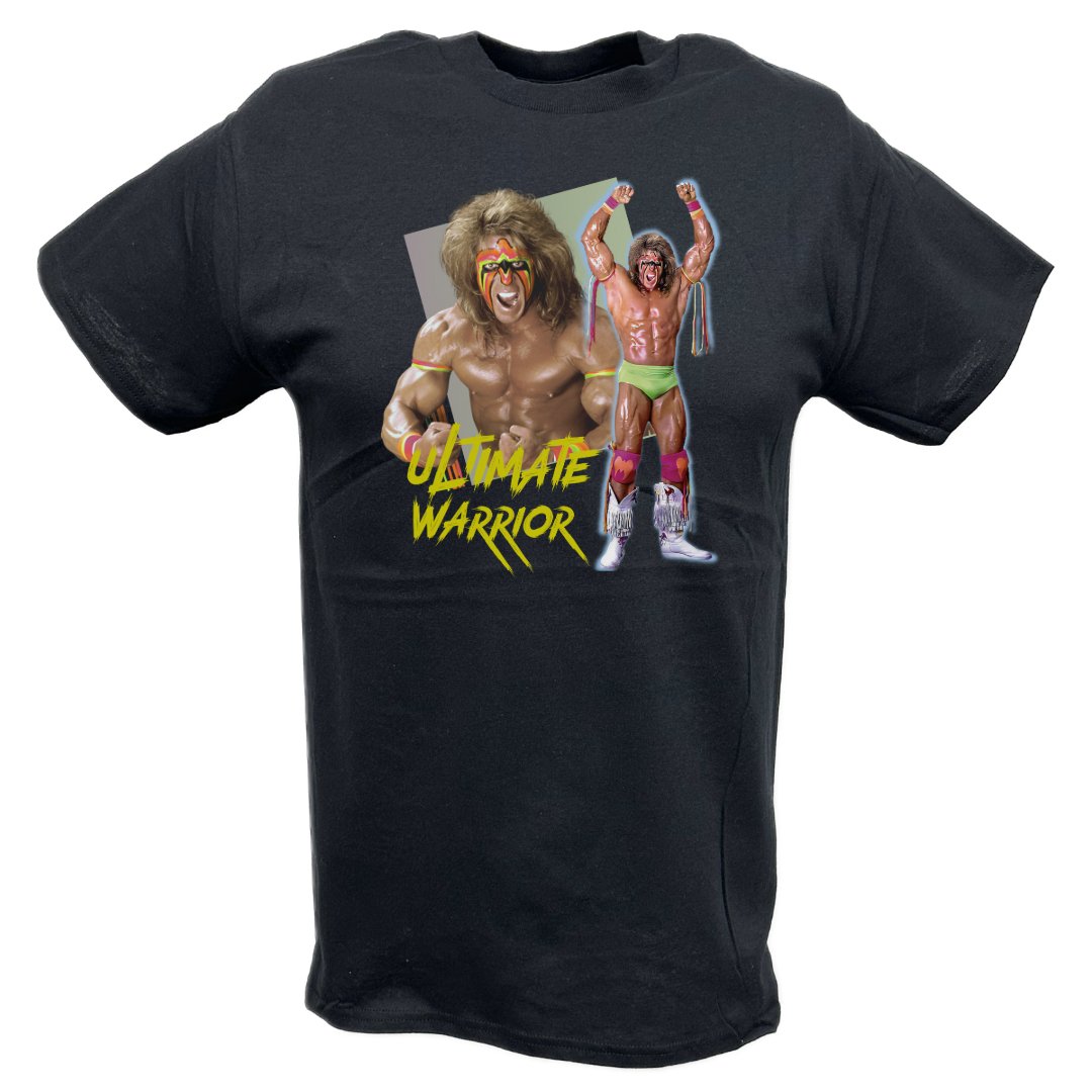 Ultimate Warrior Victory Pose WWE Mens T-shirt – Extreme