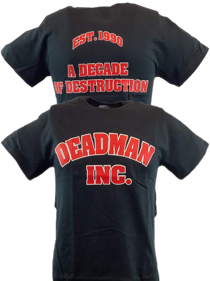 Load image into Gallery viewer, UNDERTAKER Deadman Inc Decade of Destruction T-shirt Sports Mem, Cards & Fan Shop > Fan Apparel & Souvenirs > Wrestling by Hybrid Tees | Extreme Wrestling Shirts