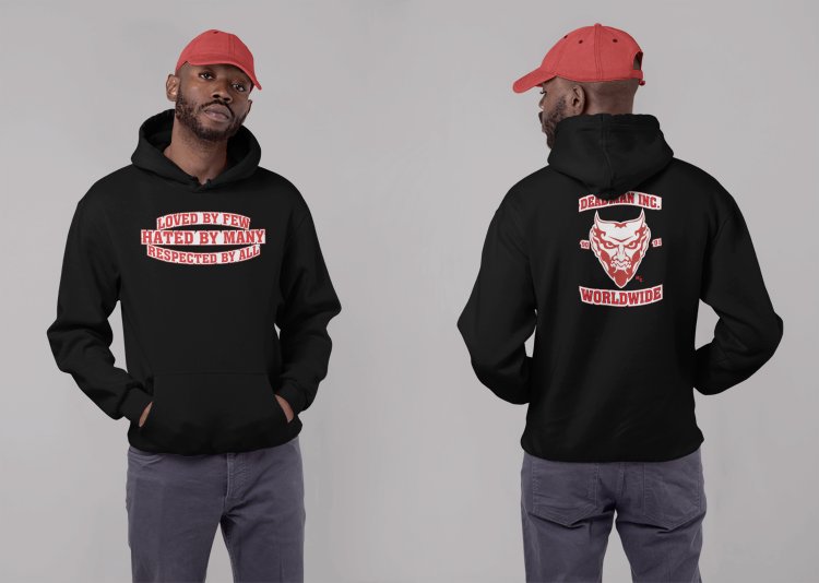 Load image into Gallery viewer, Undertaker Deadman Inc Loved By Few Respected By All Hoody by EWS | Extreme Wrestling Shirts