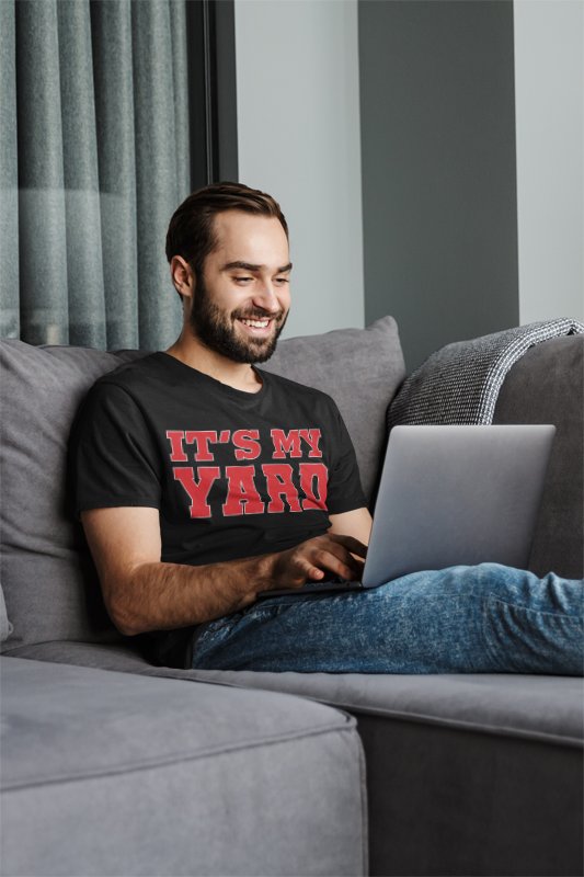 Load image into Gallery viewer, Undertaker It's My Yard No Trespassing Mens Black T-shirt Sports Mem, Cards & Fan Shop > Fan Apparel & Souvenirs > Wrestling by Hybrid Tees | Extreme Wrestling Shirts