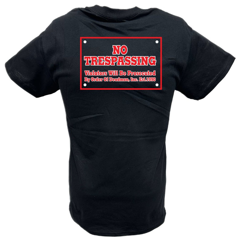 Load image into Gallery viewer, Undertaker It's My Yard No Trespassing Mens Black T-shirt Sports Mem, Cards & Fan Shop > Fan Apparel & Souvenirs > Wrestling by Hybrid Tees | Extreme Wrestling Shirts