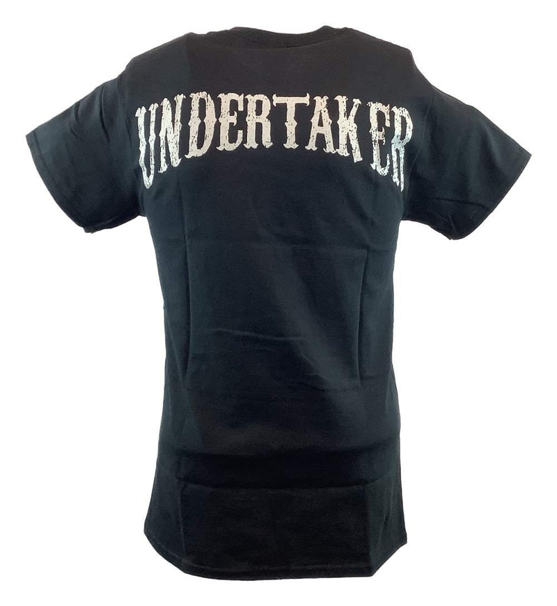 Load image into Gallery viewer, Undertaker Taking Souls and Digging Holes Mens Black T-shirt Sports Mem, Cards & Fan Shop > Fan Apparel & Souvenirs > Wrestling by Hybrid Tees | Extreme Wrestling Shirts
