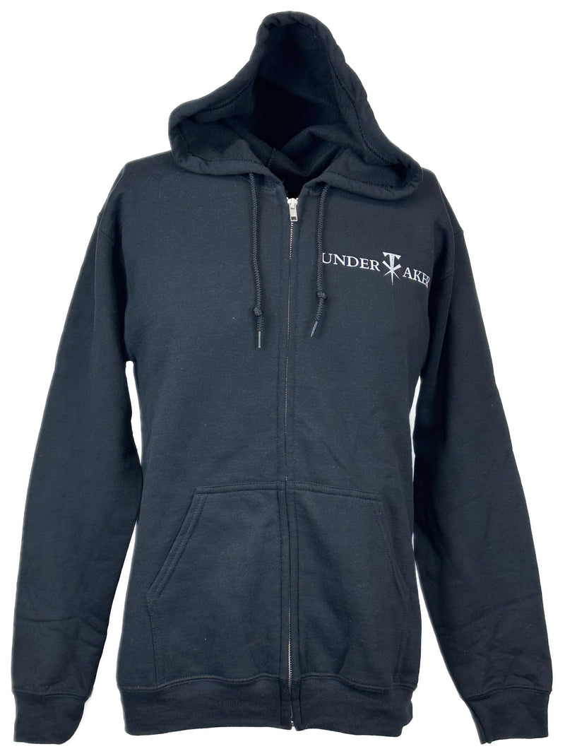 Load image into Gallery viewer, Undertaker TX Logo Purple Black Zipper Hoody by EWS | Extreme Wrestling Shirts