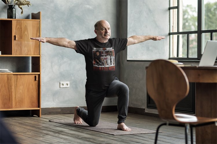 Load image into Gallery viewer, Undertaker vs Mankind Hell In A Cell King Of The Ring Black T-shirt by EWS | Extreme Wrestling Shirts