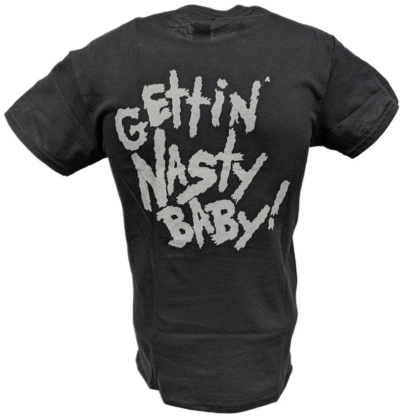 Load image into Gallery viewer, WCW The Nasty Boyz Gettin Nasty Baby Mens Black T-shirt by EWS | Extreme Wrestling Shirts