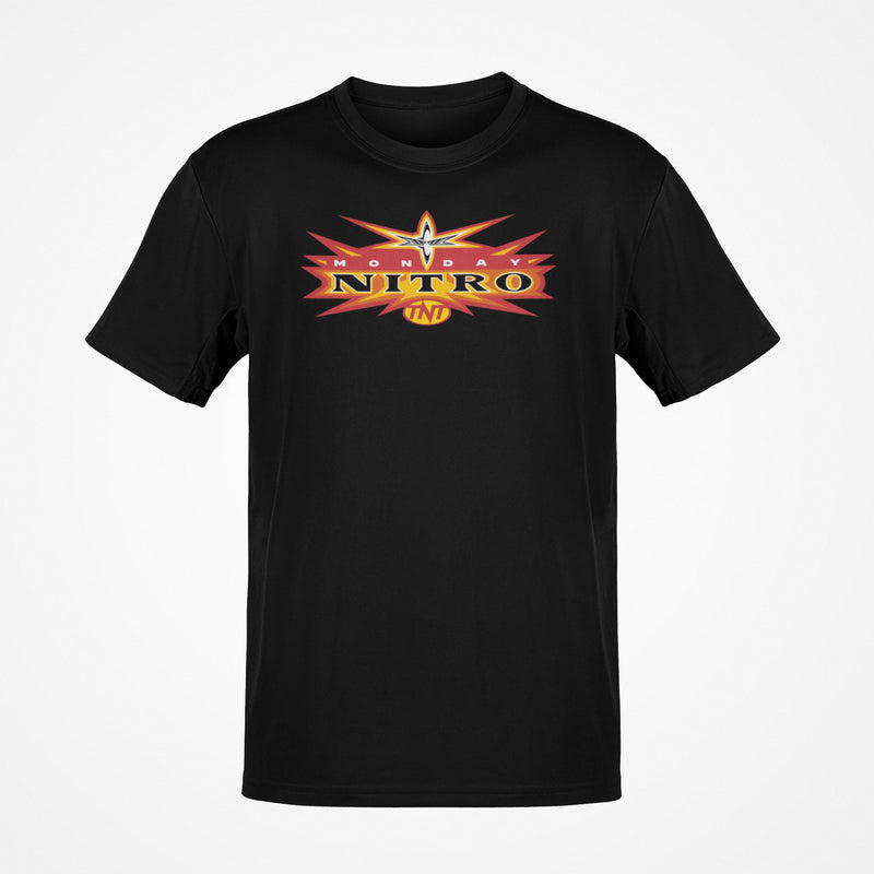 Load image into Gallery viewer, WCW TNT Monday Nitro Old School Logo T-shirt by EWS | Extreme Wrestling Shirts