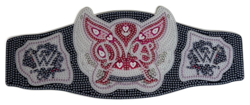 Load image into Gallery viewer, WWE Championship Belt 5D DIY Diamond Art Kit Diva by EWS | Extreme Wrestling Shirts