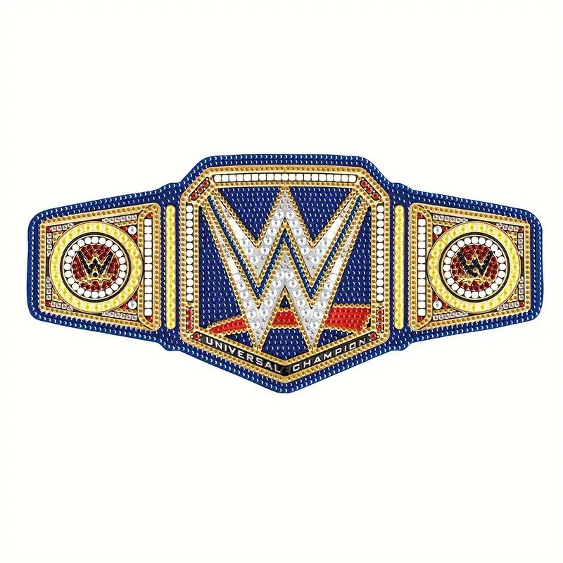 Load image into Gallery viewer, WWE Championship Belt 5D DIY Diamond Art Kit by EWS | Extreme Wrestling Shirts