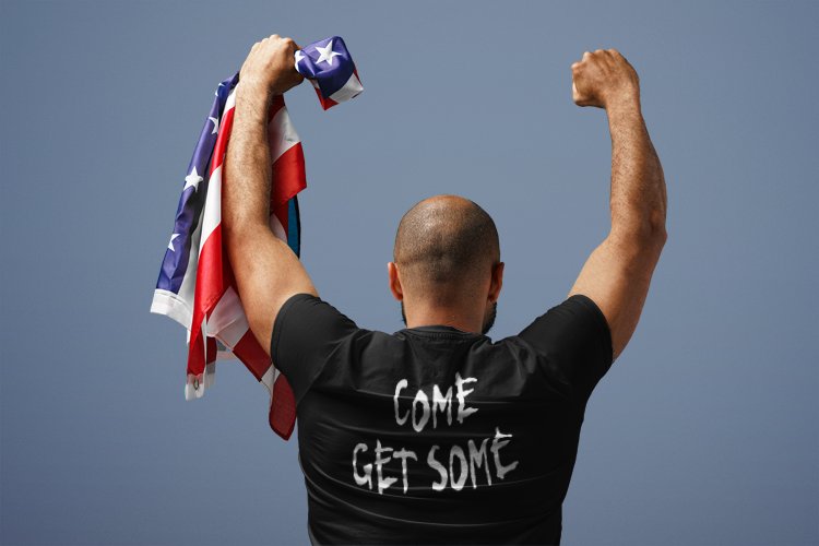 Load image into Gallery viewer, WWF Attitude Come Get Some Mens Black T-shirt by WWE | Extreme Wrestling Shirts