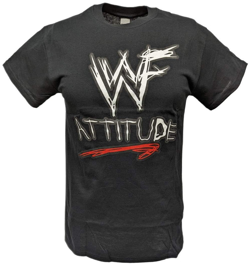 Load image into Gallery viewer, WWF Attitude Come Get Some Mens Black T-shirt by WWE | Extreme Wrestling Shirts