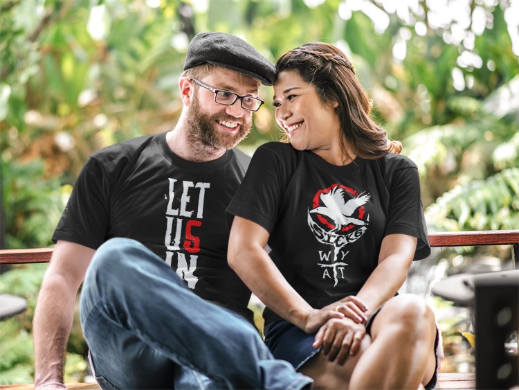 Load image into Gallery viewer, Wyatt Sicks 6 White Crow T-shirt by EWS | Extreme Wrestling Shirts