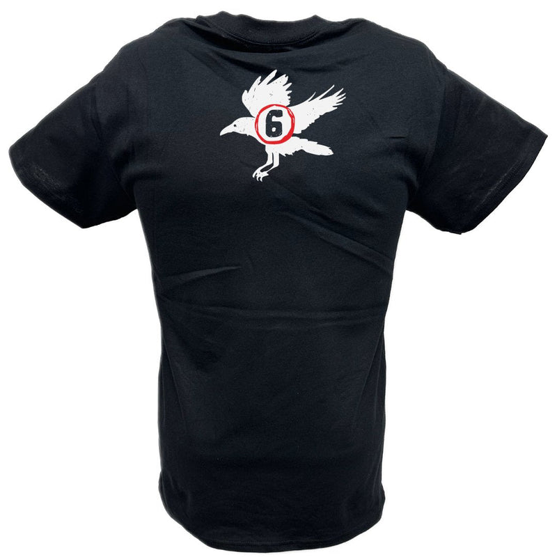 Load image into Gallery viewer, Wyatt Sicks 6 White Crow T-shirt by EWS | Extreme Wrestling Shirts