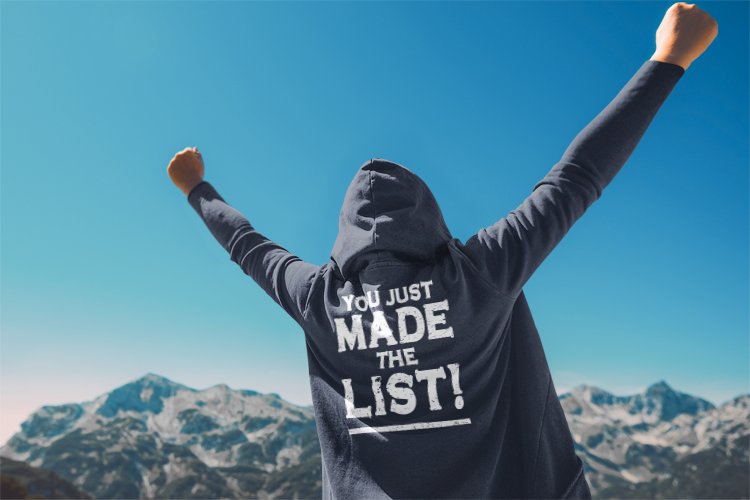 Load image into Gallery viewer, You Just Made The List Chris Jericho Mens Blue Hoody by EWS | Extreme Wrestling Shirts