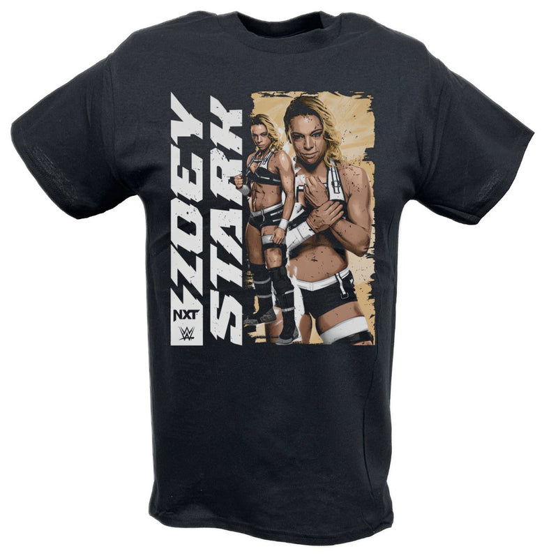 Load image into Gallery viewer, Zoey Stark Vertical Pose BlackT-shirt by EWS | Extreme Wrestling Shirts