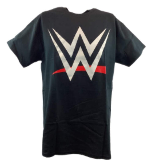 WWE 2015 New Logo World Wrestling Entertainment Mens Black T-shirt