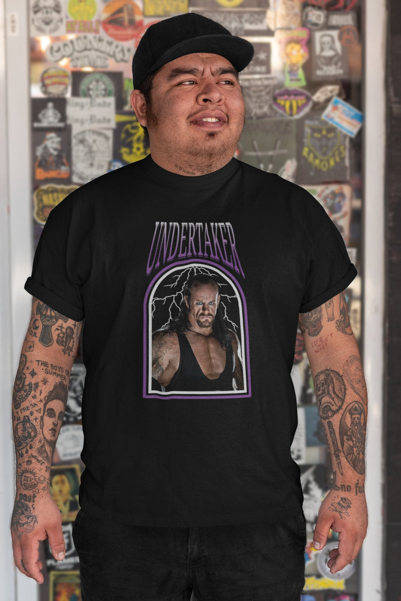 Load image into Gallery viewer, Undertaker Vengenace WWE Mens Black T-shirt
