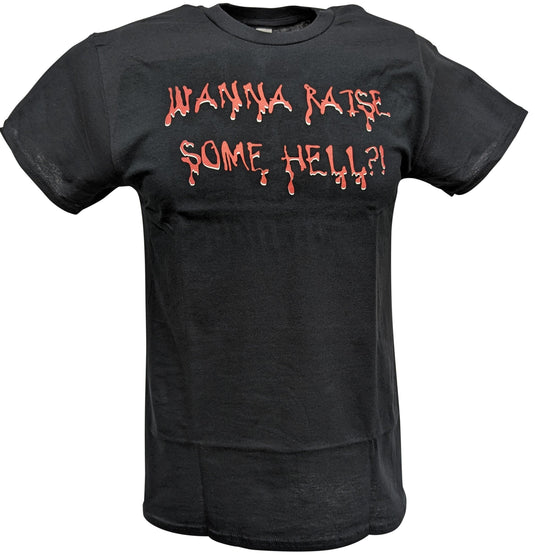 Stone Cold Steve Austin Wanna Raise Some Hell Yeah Black T-shirt