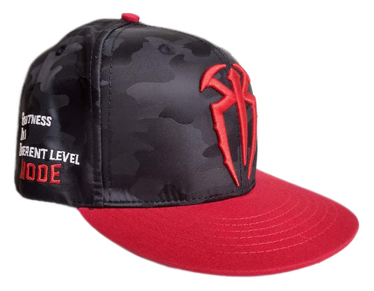 Black and Red Roman Reigns G.O.D. Mode Men's Adjustable Hat