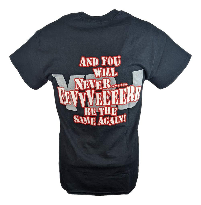 Load image into Gallery viewer, RAW IS Chris JERICHO Never Be The Same Again Mens Black T-shirt
