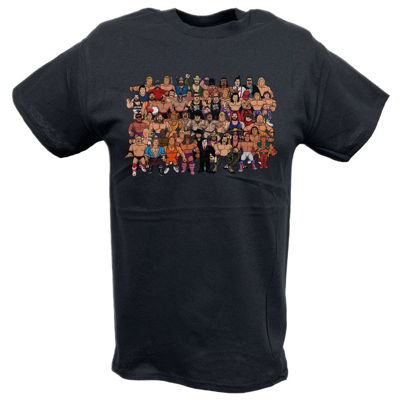 Load image into Gallery viewer, 1991 Full WWE Roster Attitude Era T-shirt by EWS | Extreme Wrestling Shirts

