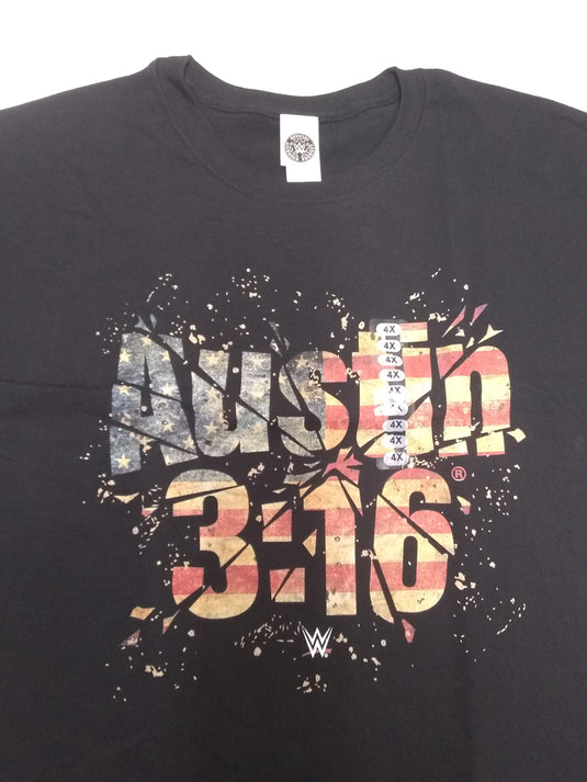 6 Men Size 4XL WWE T-shirts | Cena Orton Undertaker The Rock Lot 1 4XL by EWS | Extreme Wrestling Shirts