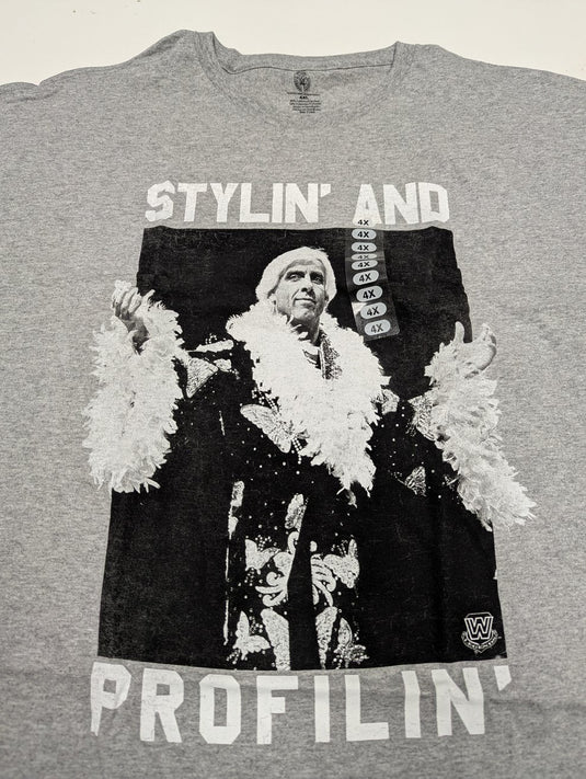 6 Men Size 4XL WWE T-shirts | Cena Orton Undertaker The Rock Lot 1 4XL by EWS | Extreme Wrestling Shirts