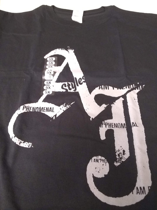 6 Men Size 5XL WWE T-shirts | Cena Orton Undertaker The Rock Lot 1 5XL by EWS | Extreme Wrestling Shirts