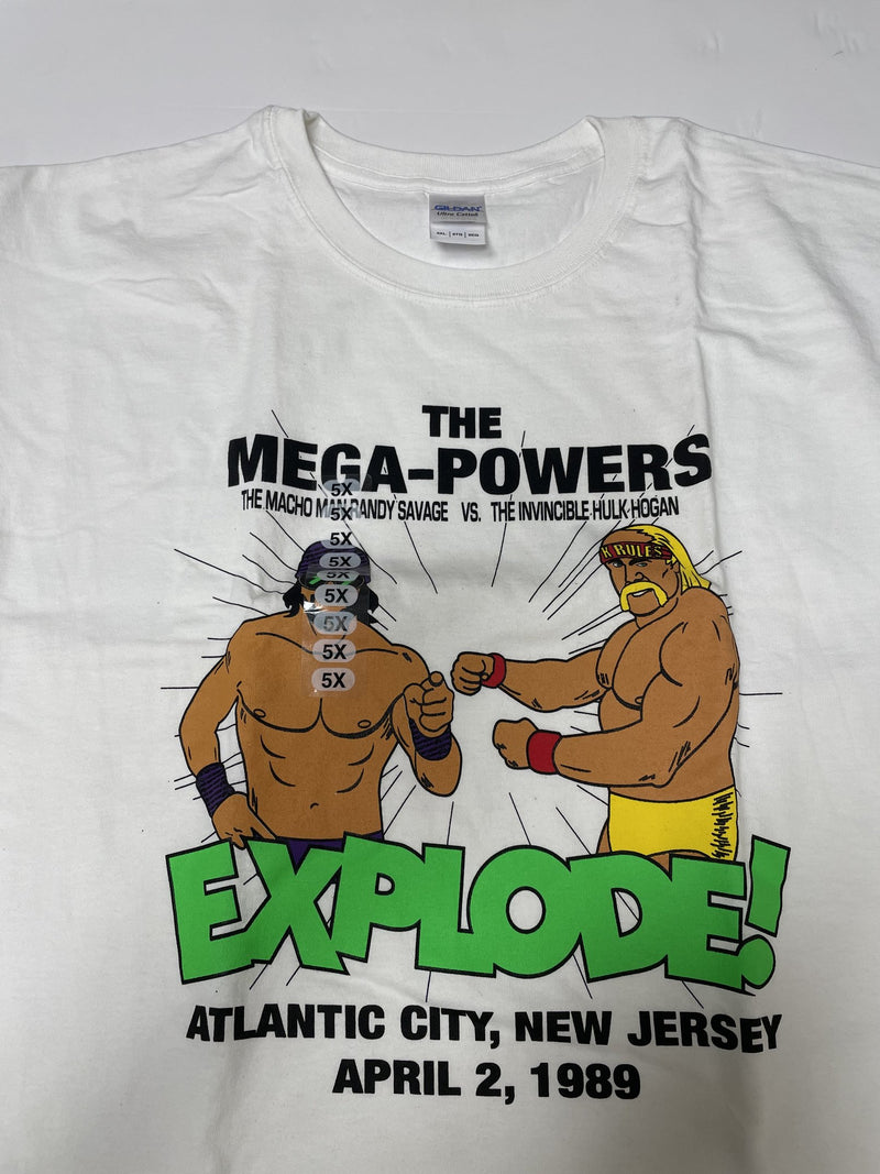 Load image into Gallery viewer, 6 Men Size 5XL WWE T-shirts | Cena Orton Undertaker The Rock Lot 1 5XL by EWS | Extreme Wrestling Shirts
