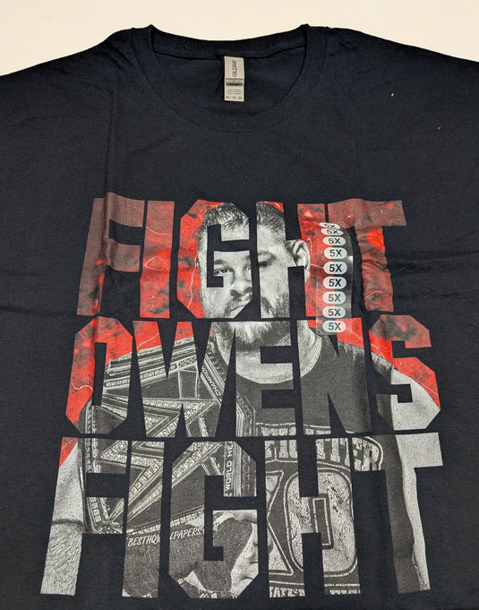 6 Men Size 5XL WWE T-shirts | Cena Orton Undertaker The Rock Lot 1 5XL by EWS | Extreme Wrestling Shirts