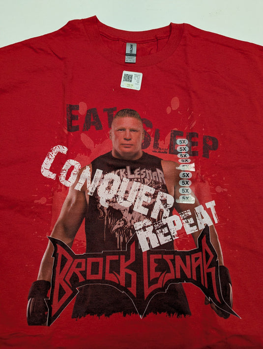 6 Men Size 5XL WWE T-shirts | Cena Orton Undertaker The Rock Lot 1 5XL by EWS | Extreme Wrestling Shirts