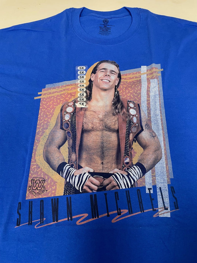 Load image into Gallery viewer, 6 Men Size 5XL WWE T-shirts | Cena Orton Undertaker The Rock Lot 1 5XL by EWS | Extreme Wrestling Shirts
