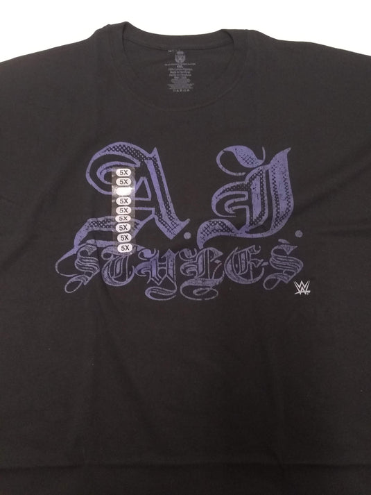 6 Men Size 5XL WWE T-shirts | Cena Orton Undertaker The Rock Lot 2 5XL by EWS | Extreme Wrestling Shirts