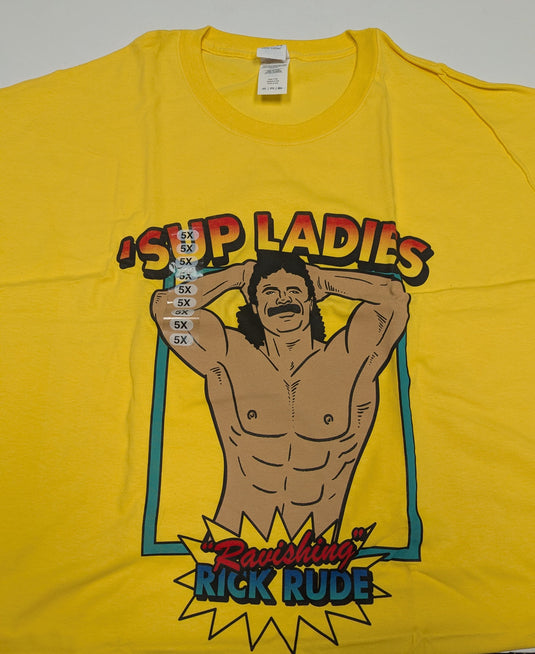 6 Men Size 5XL WWE T-shirts | Cena Orton Undertaker The Rock Lot 2 5XL by EWS | Extreme Wrestling Shirts