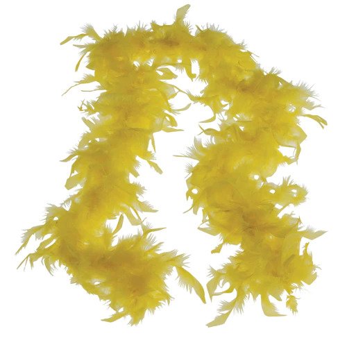 6ft Gold Yellow Boa for Hulk Hogan Costime by Extreme Wrestling Shirts | Extreme Wrestling Shirts