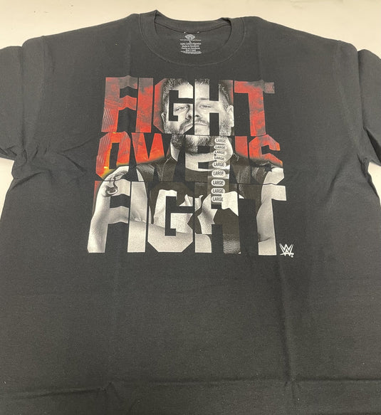 8 Men Size Large WWE T-shirts | Cena Orton Undertaker The Rock Lot 2 L by EWS | Extreme Wrestling Shirts